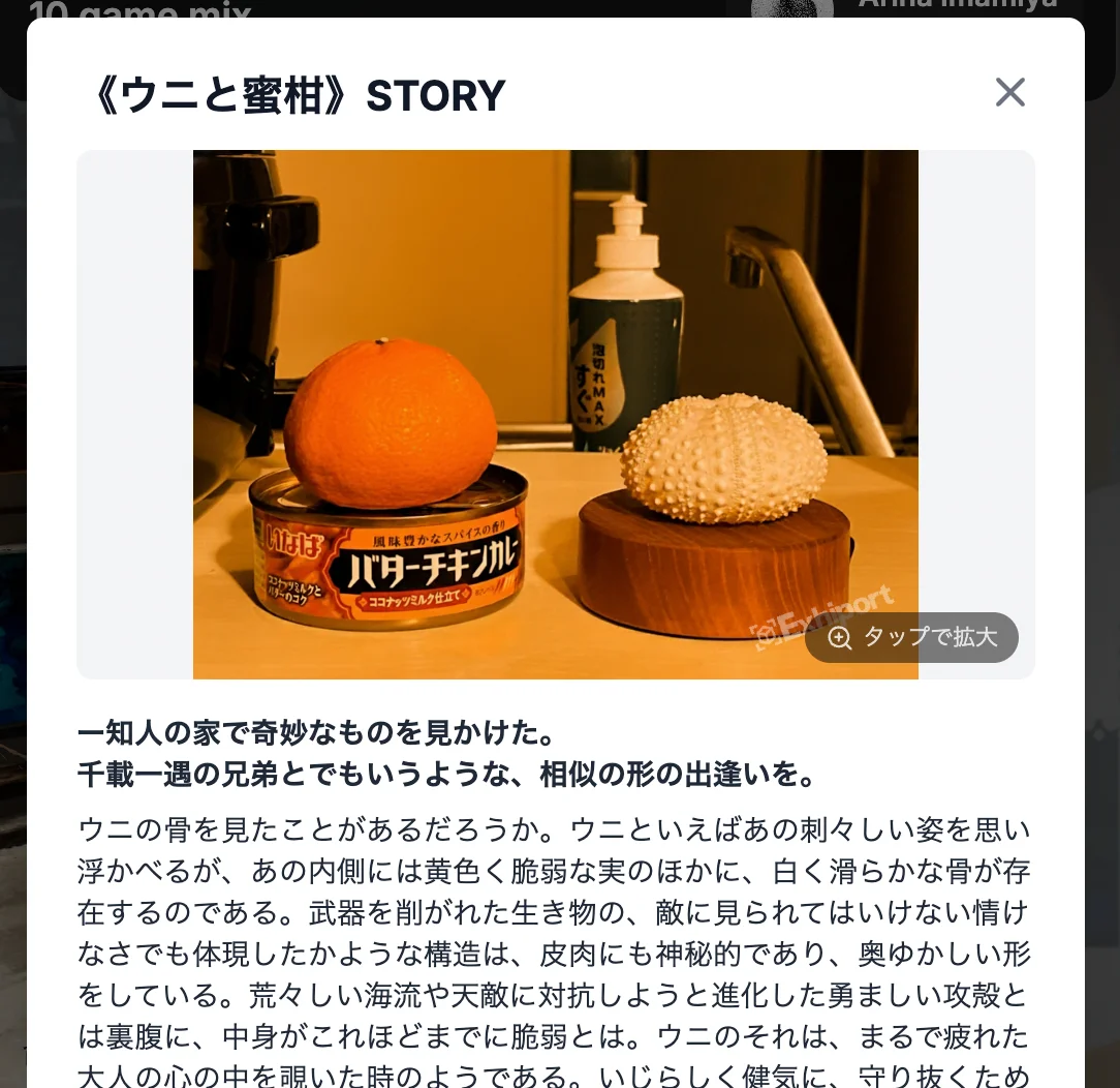 スポットをクリックした時の詳細表示